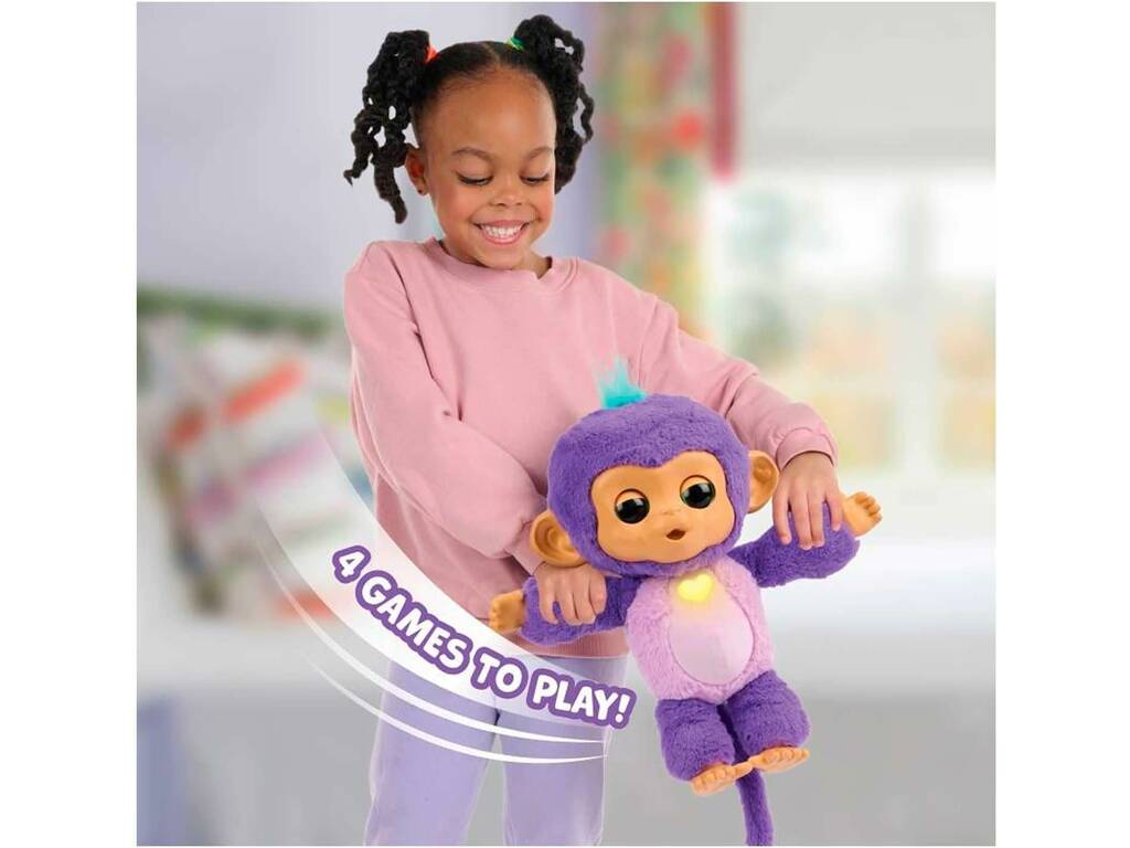 Fingerlings Cuida y Mima Mascota Interactiva Sunny