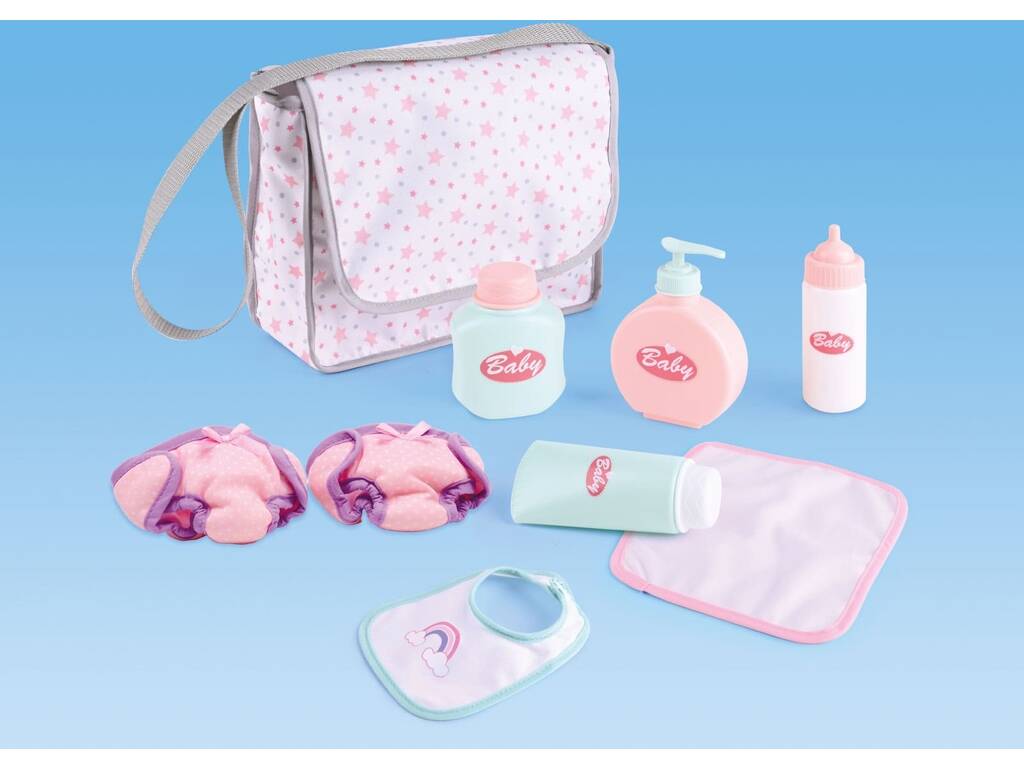 Sac de soins pour bébé avec accessoires