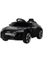 Auto Convertibile Audi E-Tron GT Nero da 12V con Radiocomando