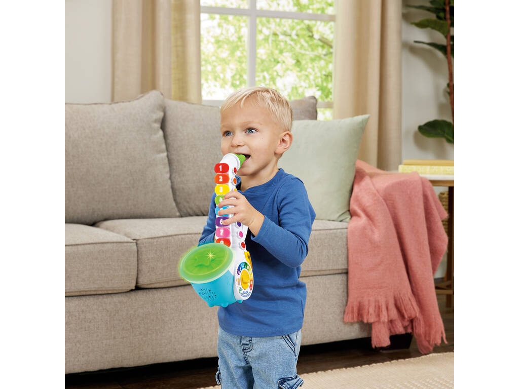 Saxophone pour enfants Instrument musical à couleurs Vtech 80-618839