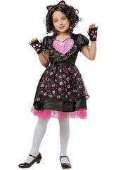 Costume Gatta Bambina Taglia S