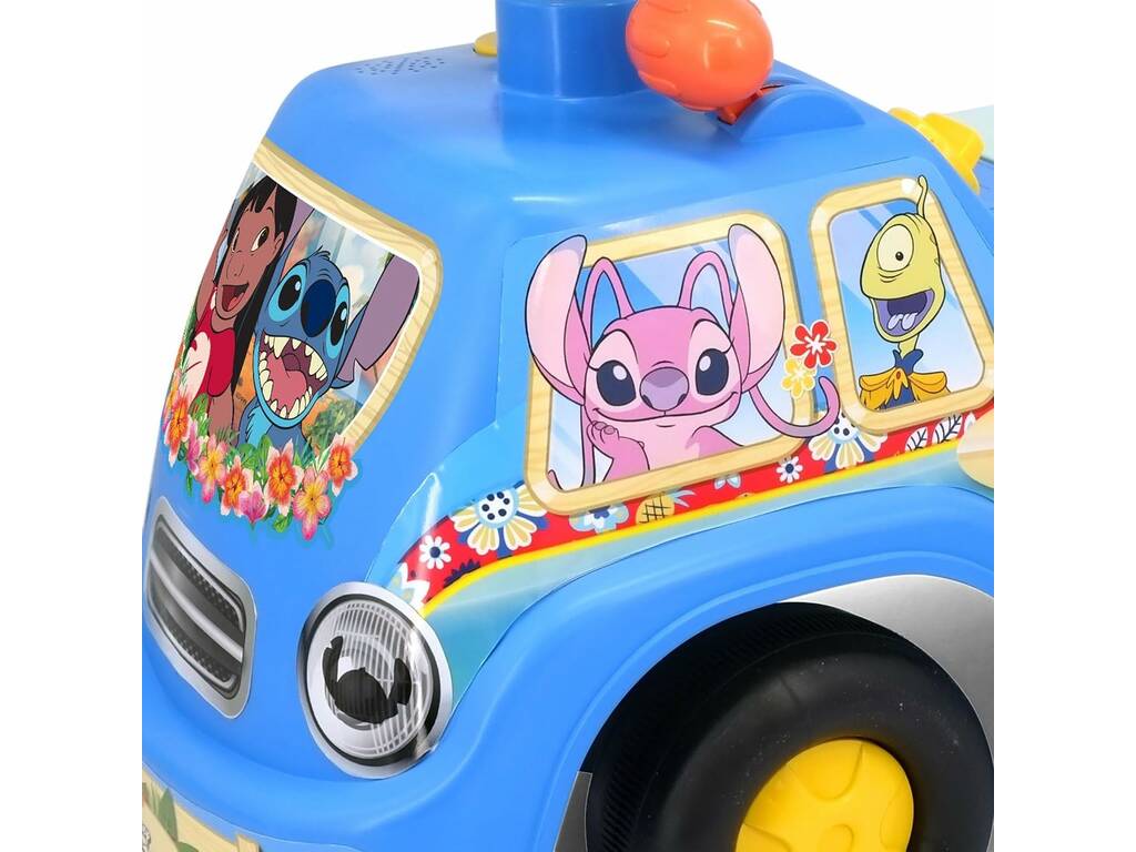 Stitch Ride-On avec lumières et sons Kiddieland 64022