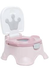 Kindertoilette 3 in 1 Krone Rosa Olmitos