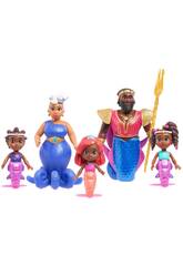 Disney Junior Ariel Pack de figurines de la famille royale