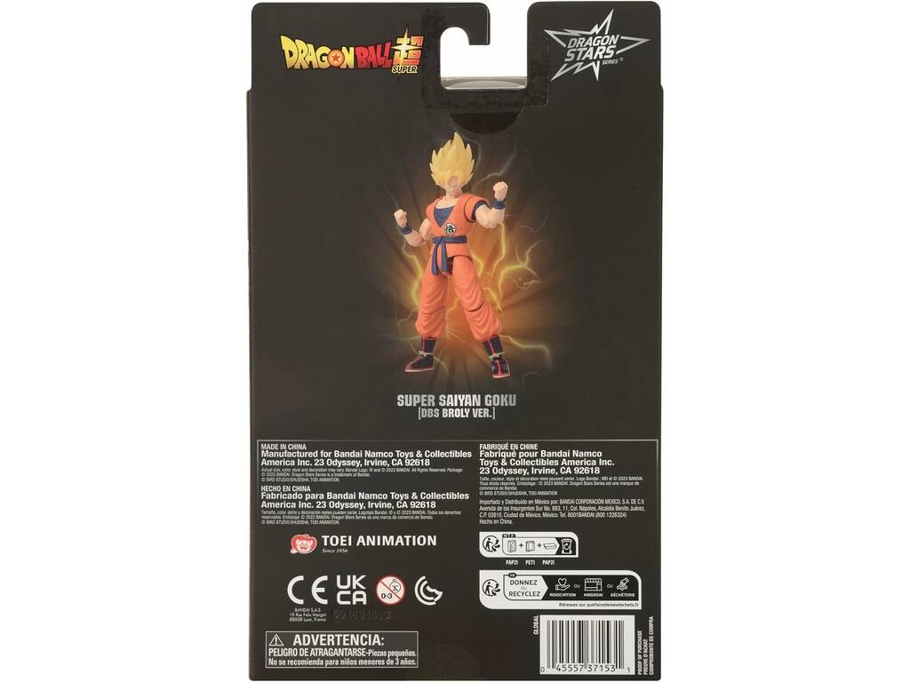 Dragon Ball Super Dragon Stars Series Figure Super Saiyan Goku DBS Broly Ver