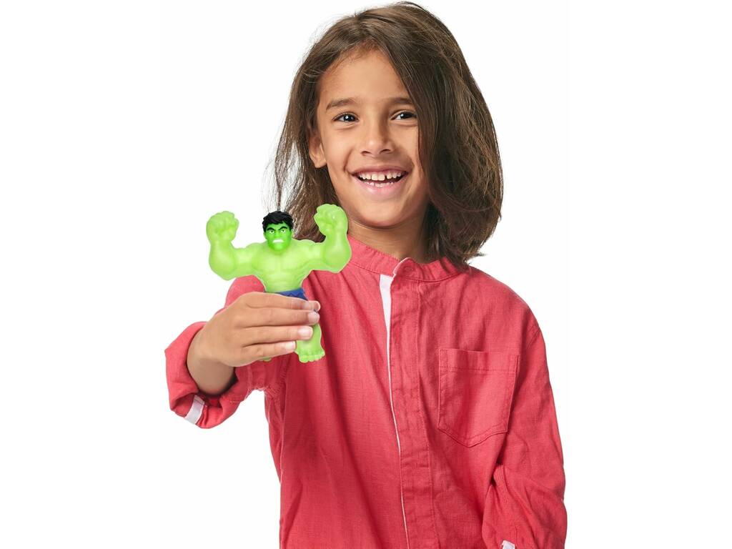 Heroes Of Goo Jit Zu Glow Surge Marvel Hulk Figure