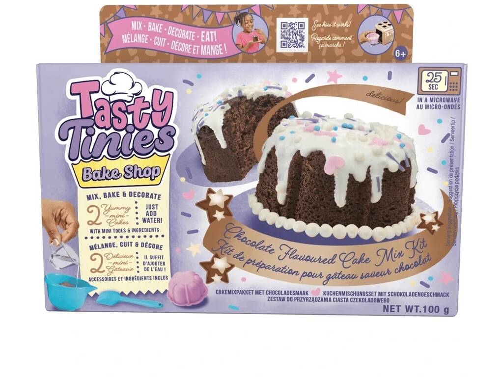 Tasty Tinies Cake Kit de Preparado para Mini Tarta Goliath 932275