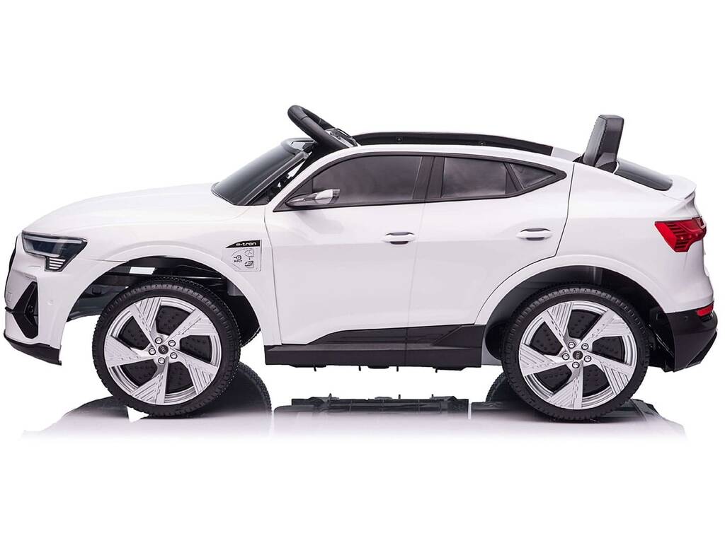 Auto Convertibile Audi E-Tron Sportback Bianco da 12V con Radiocomando