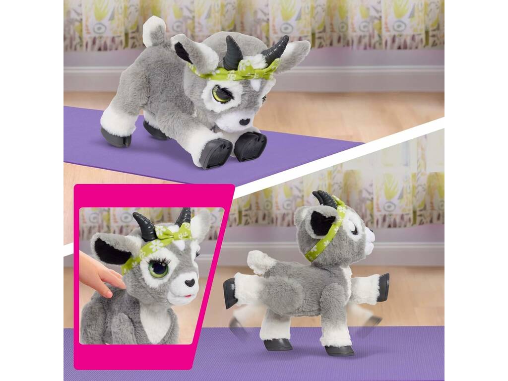 FurReal Animale domestico interattivo Daisy The Yoga Goat