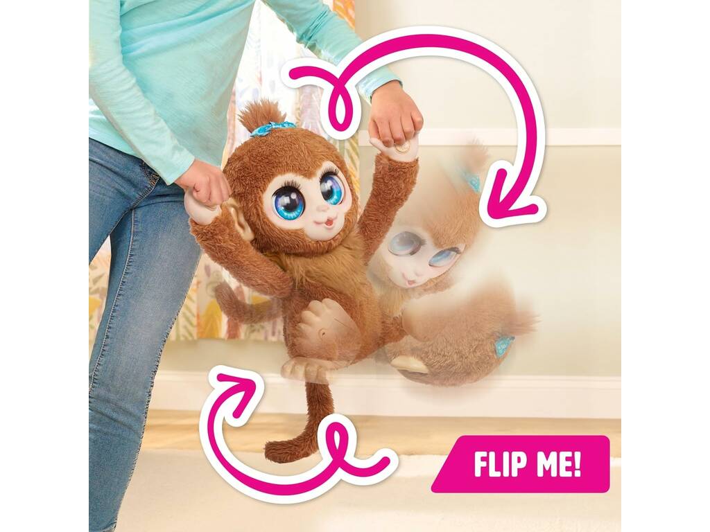 FurReal Interactive Animale domestico interattivo Peanut The Playful Monkey