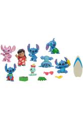 Disney Stitch Set de figurines de luxe avec 13 pièces