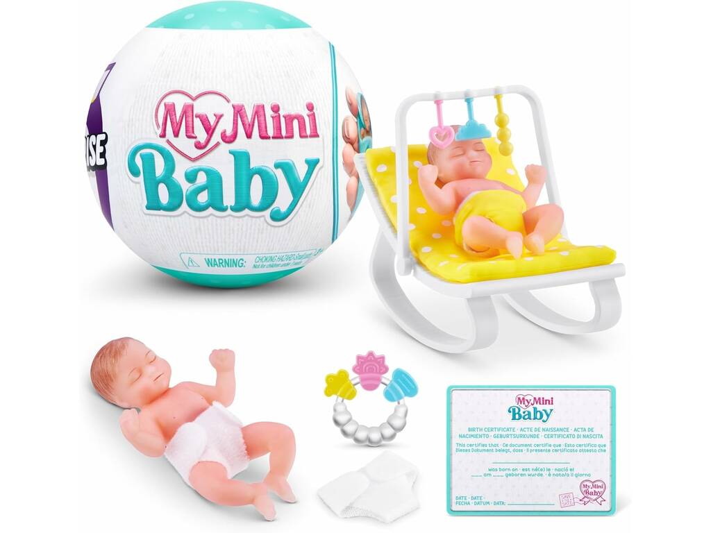 5 Surprise My Mini Baby Figura Sorpresa con Accesorios Zuru 11026092