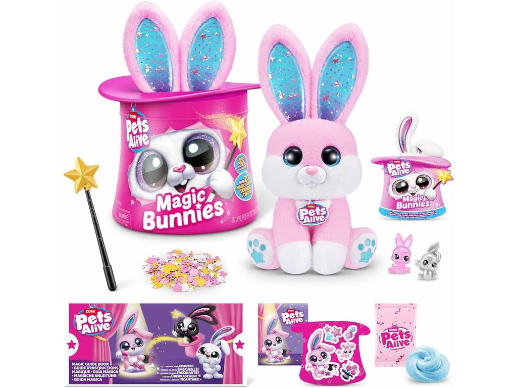 Pets Alive Magic Bunnies Peluche Sorpresa Zuru 11024479