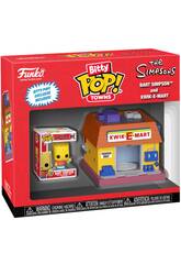 Funko Pop Bitty Towns The Simpsons Figura Bart Simpson y Kwik-E-Mart 83684