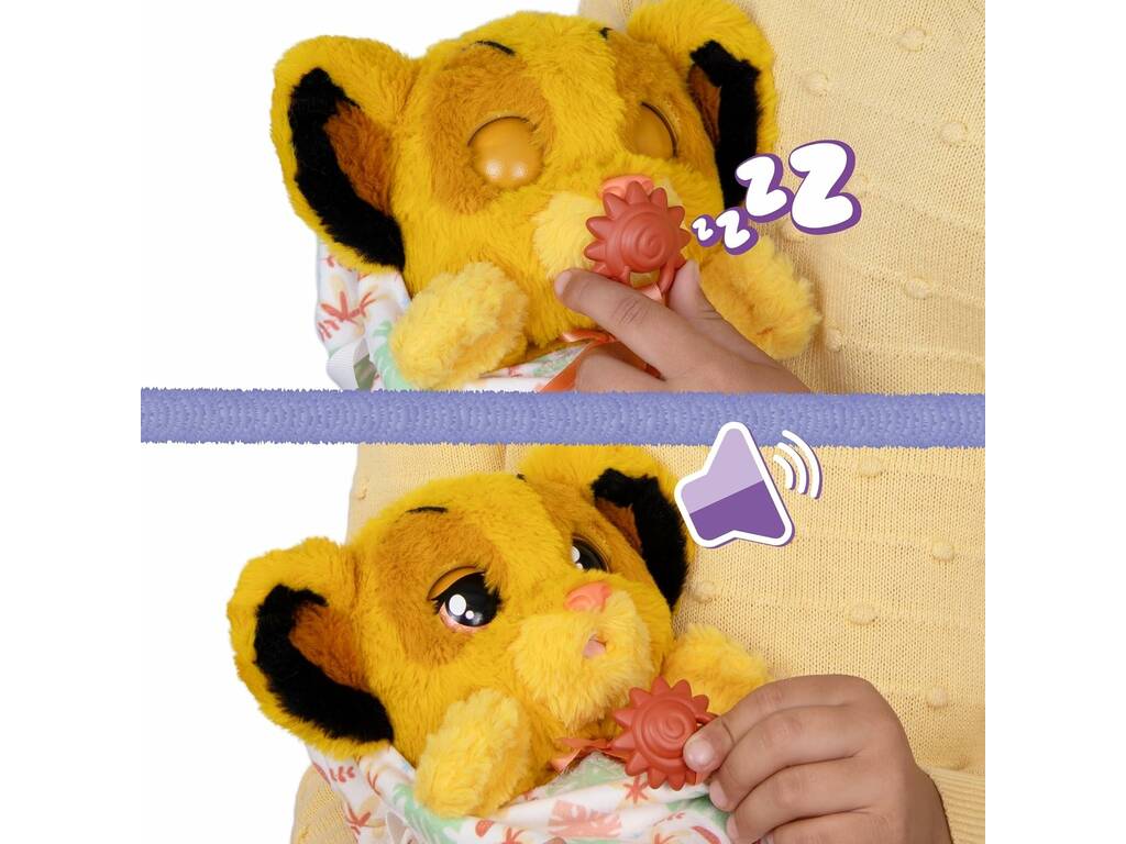 Peluche interactive Simba du Roi Lion Baby Paws