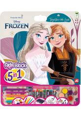 Frozen Giga Block Attività 5 in 1 Cefa Toys 21882