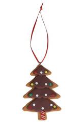 Decorao Suspensa de Biscoito de Natal de 9,3x9,5x9,6 cm