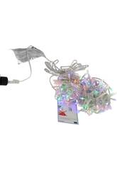 Guirlande lumineuse multicolore 3+9 mtres avec 180 LED et 8 fonctions