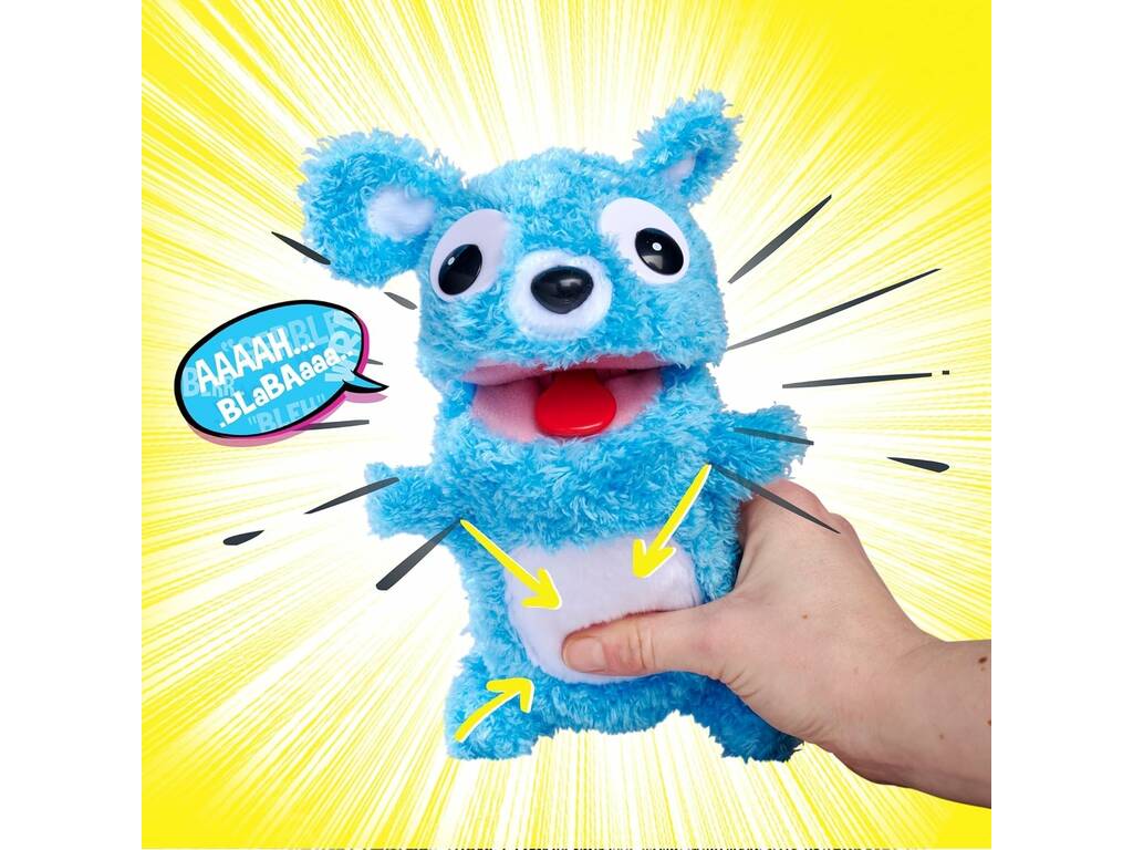 Screamerz Peluche Gritón Oso Azul