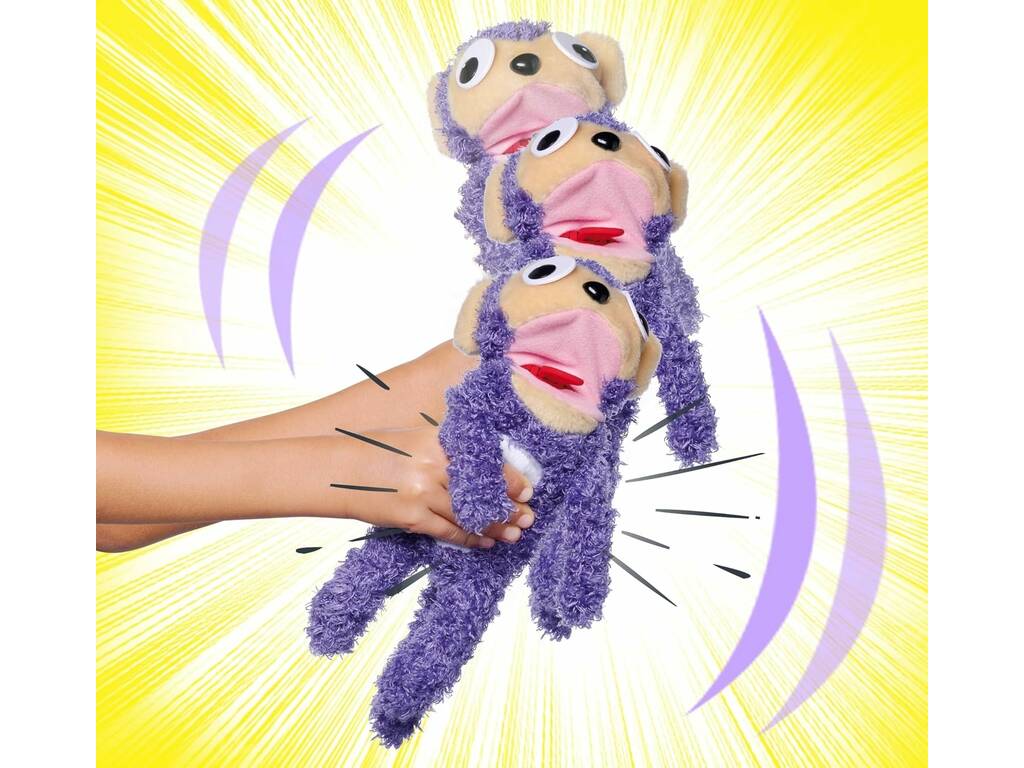 Screamerz Peluche Urlante Scimmia Viola