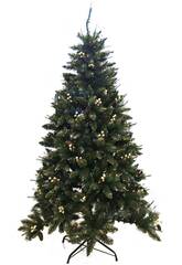 rbol de Navidad Decoracin Oro de 150 cm con 463 Puntas