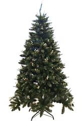 rbol de Navidad Decoracin Oro de 180 cm con 687 Puntas