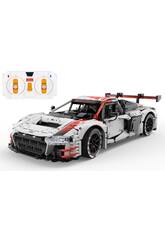 Audi R8 LMS GT3 Wei Fernsteuerung 1:8 Baubar aus 3322 Teilen