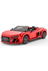 Audi R8 Spyder Rouge 1:14  construire avec 1440 pices