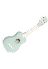 Ma premire guitare verte en bois 53 cm