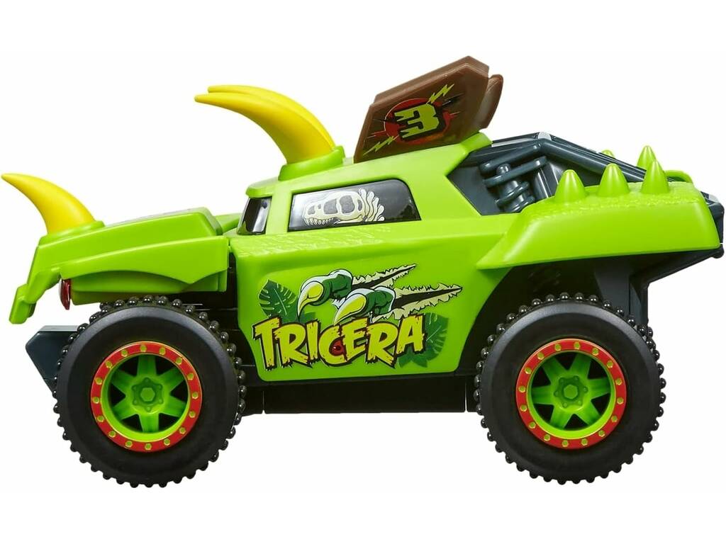 Road Rippers Mega Monsters Tricera Car avec lumière et sons