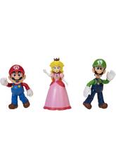 Super Mario Multipack Regno dei Funghi con 3 figure da 10 cm