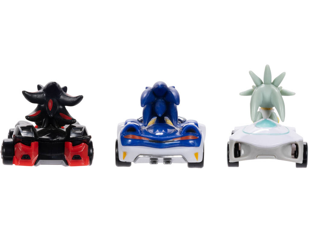 Pack de 3 véhicules en métal Sonic The Hedgehog