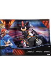 Sonic The Hedgehog 3 Figura Shadow con Moto