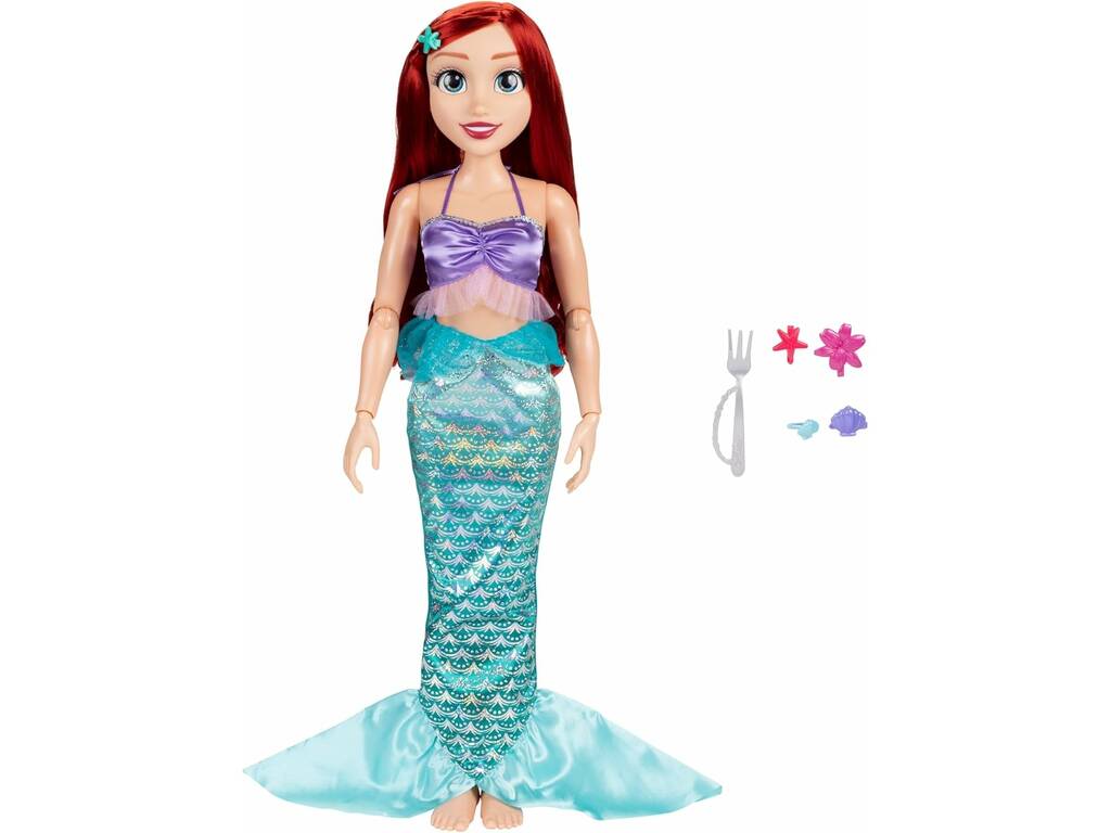 Princesas Disney Muñeca Ariel de 81 cm