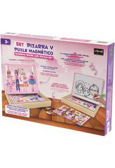 Set Quadro e Puzzle Magntico Moda