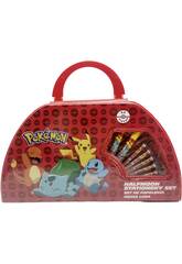 Pokémon Koffer Aktivitäts-Set 52 Teile CYP GS-52-PK