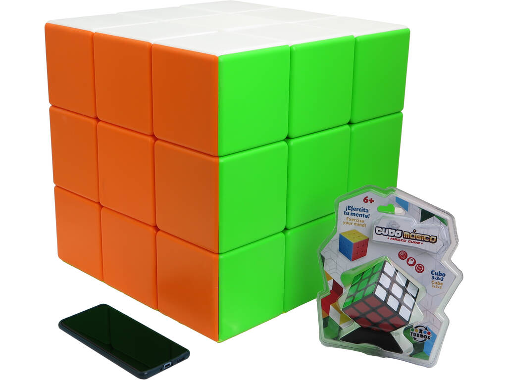 Cubo Puzzle XL de 34,8x34,8x34,8 cm