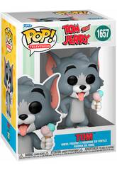 Funko Pop Television Tom e Jerry Figura Tom con il gelato