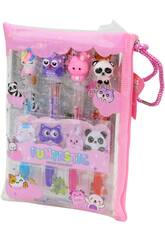 Set de 4 stylos  encre gel Funtastic Animals