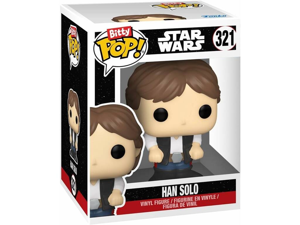 Funko Pop Bitty Rides Star Wars Han Solo y Halcón Milenario