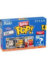 Funko Pop Bitty Pixar Pack 4 Mini Figuren mit Buzz Lightyear