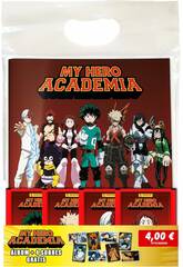 My Hero Academia Starter Pack com lbum e 4 Saquetas