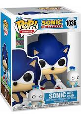 Funko Pop! Games.. Figura di Sonic The Hedgehog Sonic con Hero Chao