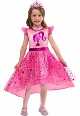 Costume de princesse Barbie avec accessoires T-XS