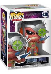 Funko Pop Rocks Iron Maiden Cyborg Eddie Figure