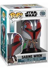 Funko Pop Star Wars Ahsoka Figura Sabine Wren com Cabea Oscilante