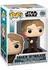 Funko Pop Star Wars Ahsoka Figura Anakin Skywalker con Cabeza Oscilante