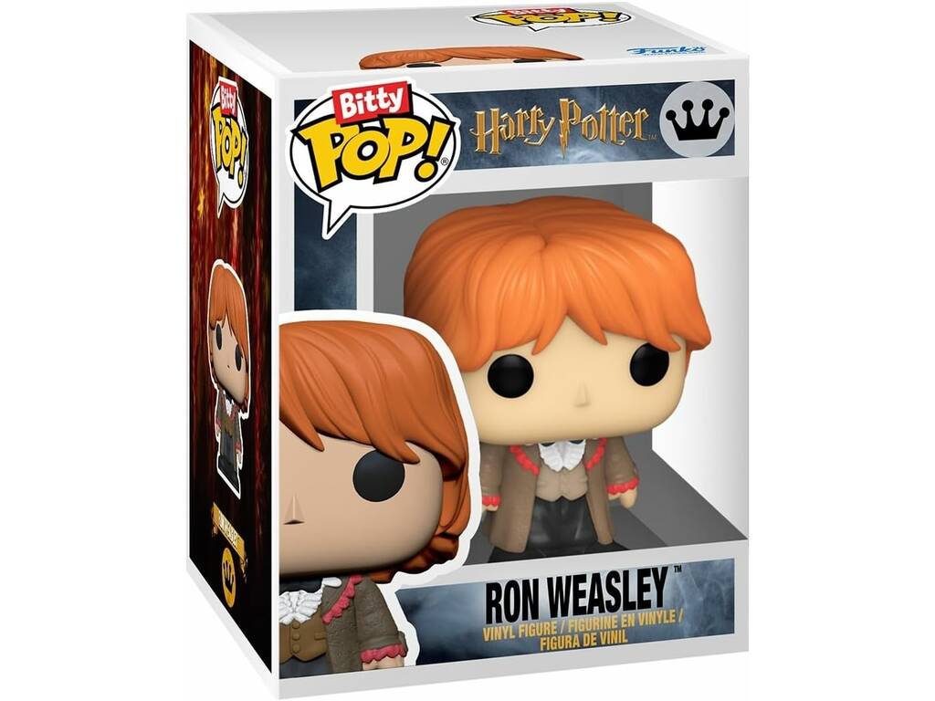 Funko Pop Bitty Harry Potter Pack 4 Mini Figuras con Ron Weasley