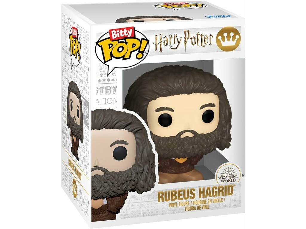 Funko Pop Bitty Harry Potter Pack 4 Mini Figuras con Rubeus Hagrid