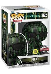 Funko Pop Movies The Matrix Glow in the Dark Figure Neo